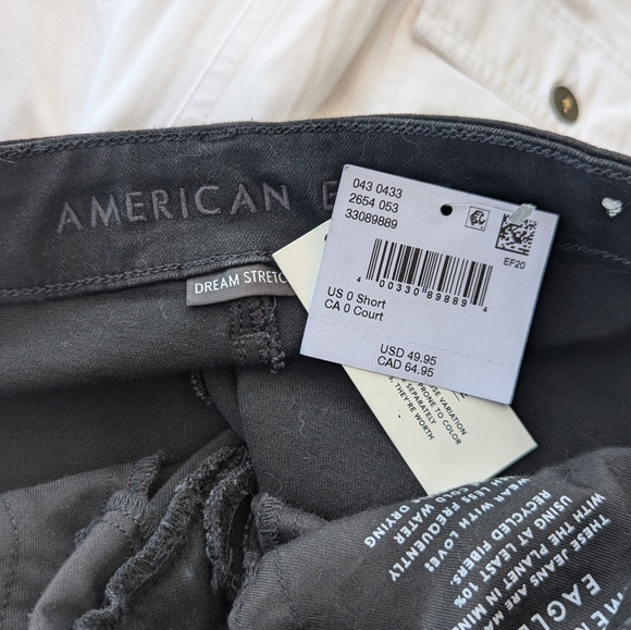 American Eagle Dream Stretch black jeggings - Picture 2 of 4